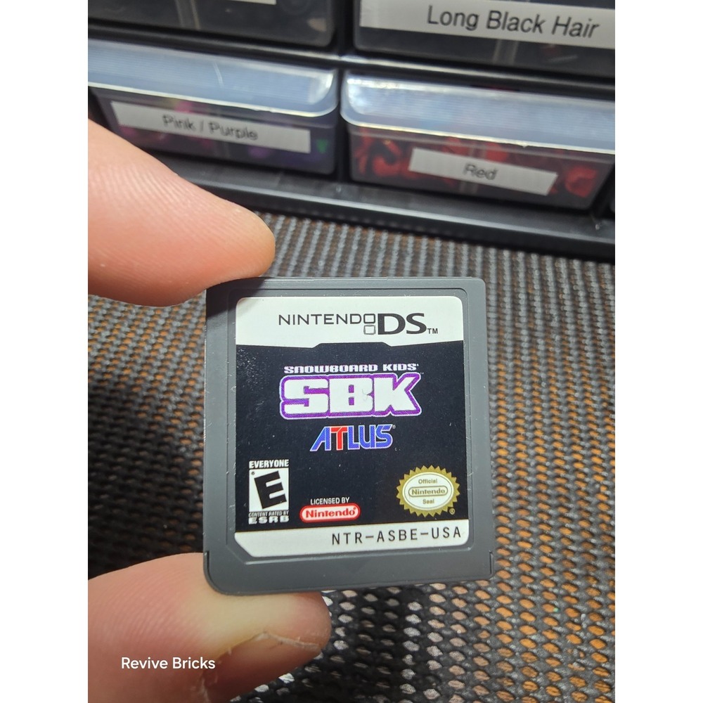 SBK Snowboard Kids (Nintendo DS) Cartridge Only Atlus Authentic Tested Great